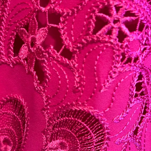 NWT-Beautiful Dress-SHOSHANNA MIDNIGHT Sleeveless Gown-Stunning Fuchsia-Size12